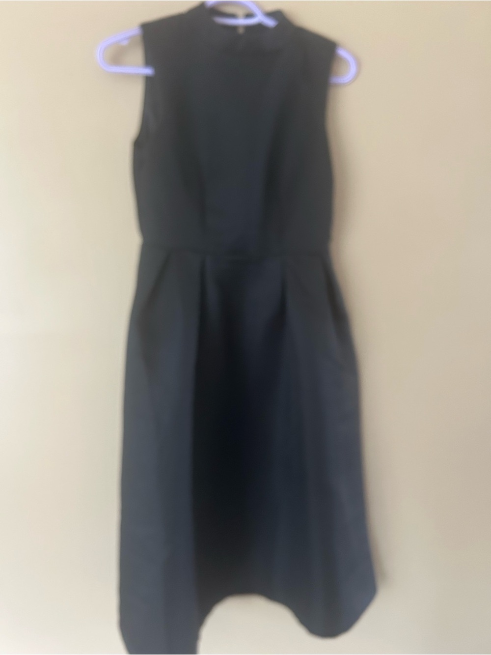 Boohoo Black Sleeveless Midi Dress